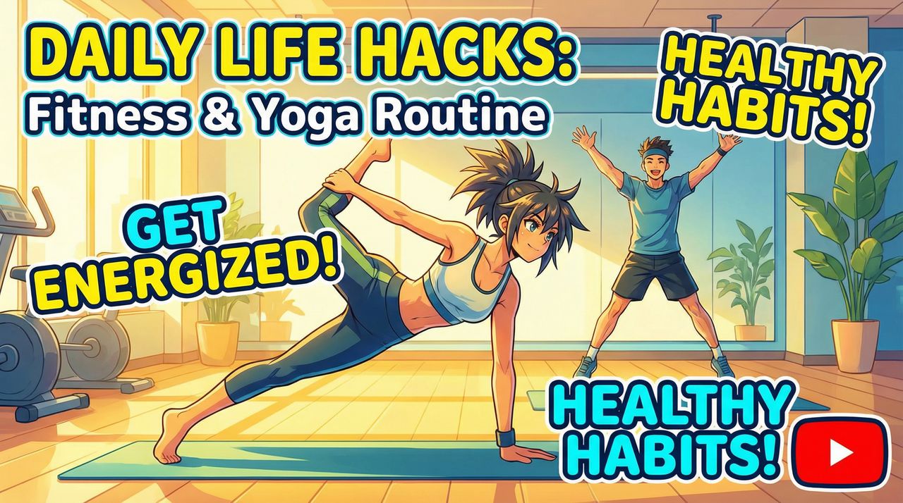 高清视频-健身运动动漫教程